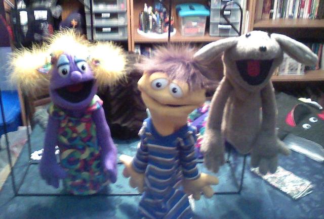 puppet trio